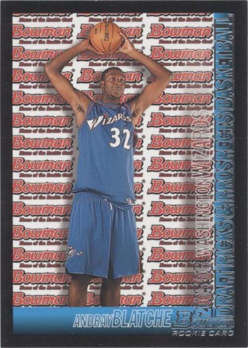 Selecciones y perspectivas del draft de Bowman 2005-06 - Andray Blatche #126