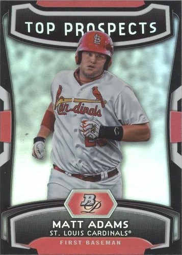 2012 Bowman Platinum - Matt Adams #TP-MA