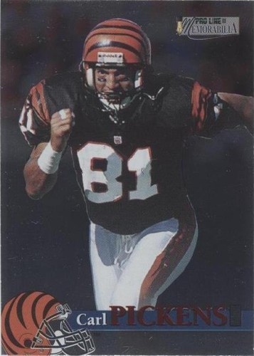 1996 Pro Line II Memorabilia Carl Pickens #40