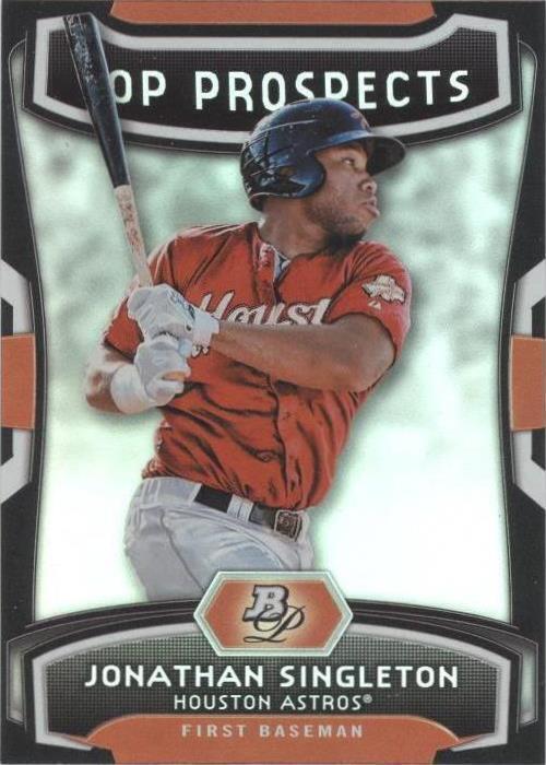 Bowman Platinum 2012 - Jon Singleton #TP-JSN