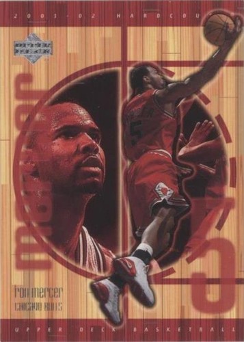 2001-02 Upper Deck Hardcourt - Ron Mercer #12