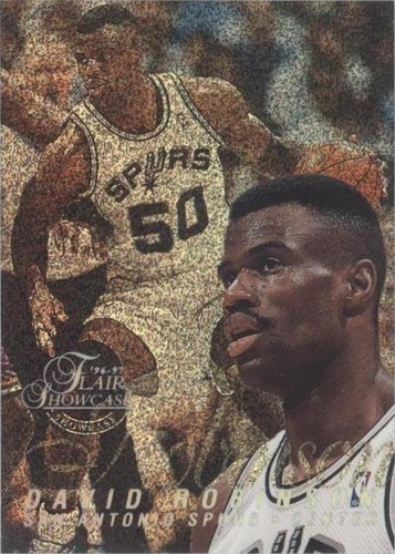 1996-97 Flair Showcase - David Robinson #6