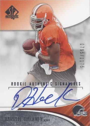 2006 SP Authentic Darrell Hackney #194