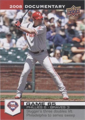 2008 Upper Deck Documentary - Pat Burrell #2005