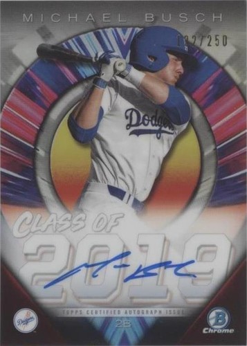 2019 Bowman Draft - Michael Busch #C19A-MB