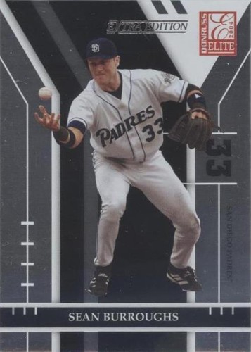 2004 Donruss Elite Extra Edition - Sean Burroughs #135