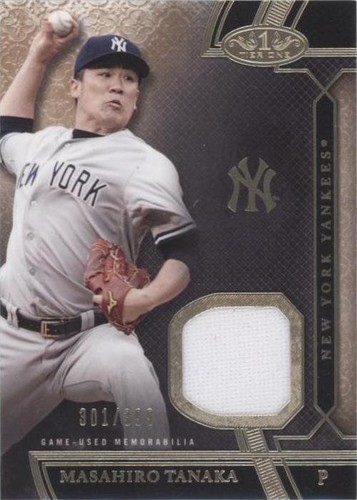 2015 Topps Tier One - Masahiro Tanaka #TSR-MTA