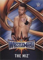 2017 Topps WWE Road to Wrestlemania - The Miz #WMR-27