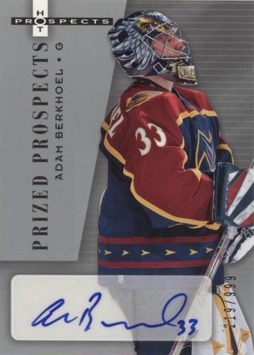 2005-06 Fleer Hot Prospects - Adam Berkhoel #188