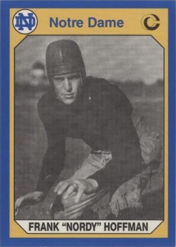 1990 Collegiate Collection University of Notre Dame Frank Hoffman #151