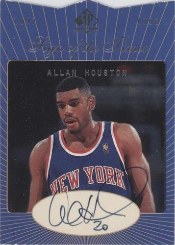 1997-98 SP Authentic - Allan Houston #AH