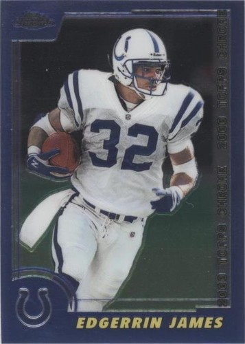 2000 Topps Chrome Edgerrin James #CP20