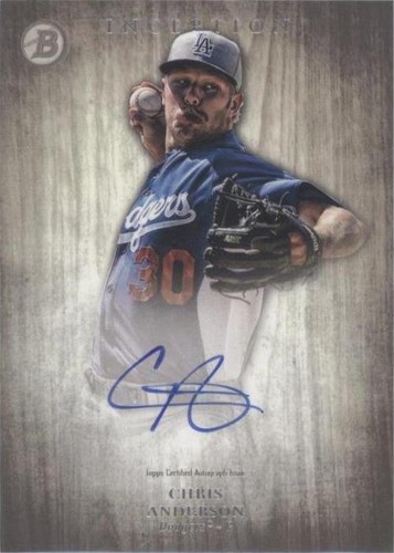 2014 Bowman Inception - Chris Anderson #PA-CA