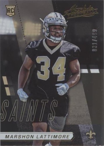 2017 Panini Absolute Marshon Lattimore #188