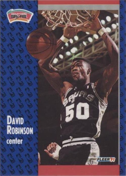 Fleer 1991-92 - David Robinson #187