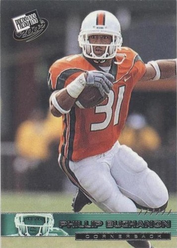 2002 Press Pass Phillip Buchanon #37
