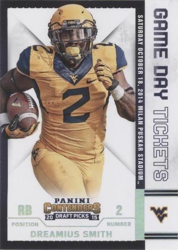 2015 Panini Contenders Draft Picks Dreamius Smith #70