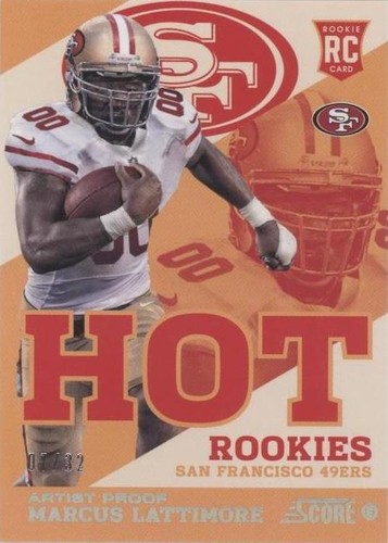 2013 Score Marcus Lattimore #37