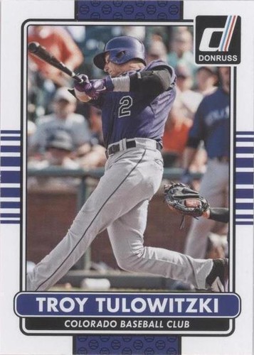 2015 Panini Donruss - Troy Tulowitzki #81