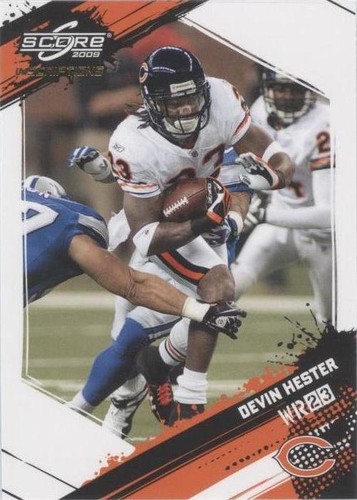 2009 Score Inscriptions Devin Hester #50