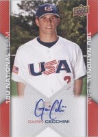 2009 Upper Deck USA Baseball Box Set - Garin Cecchini #USA-96