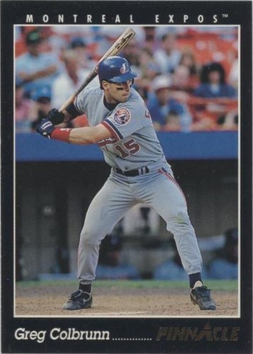 1993 Pinnacle - Greg Colbrunn #538
