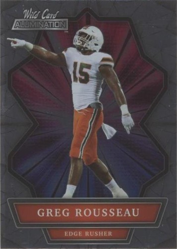 2021 Wild Card Alumination Greg Rousseau #ABC-19