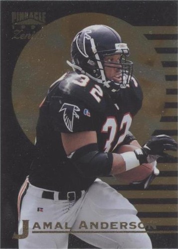 1997 Pinnacle Zenith Jamal Anderson #84