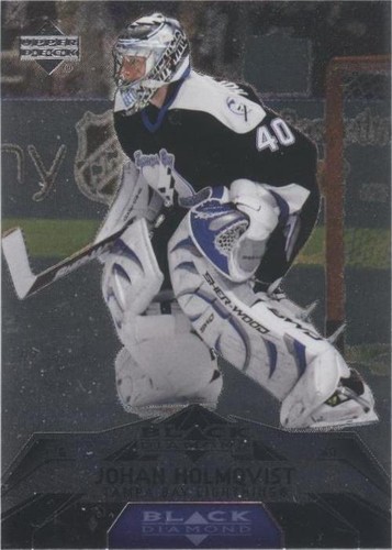 2007-08 Upper Deck Black Diamond - Johan Holmqvist #72