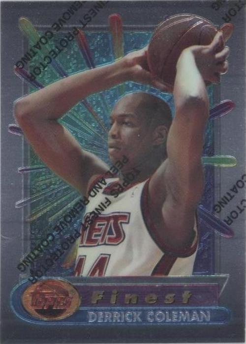 Topps Finest 1994-95 - Derrick Coleman #50