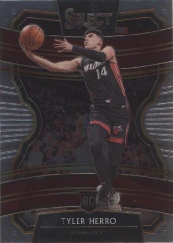 PSA 10 2019-20 Panini Select Tyler Herro White Concourse Prizm #63