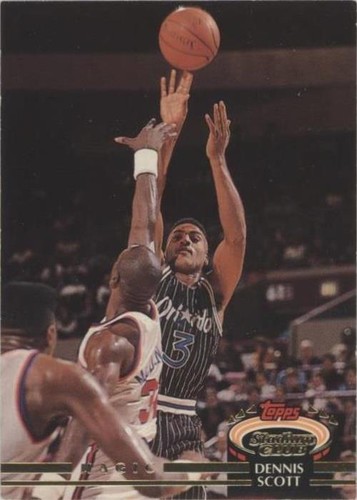1992-93 Topps Stadium Club - Dennis Scott #155