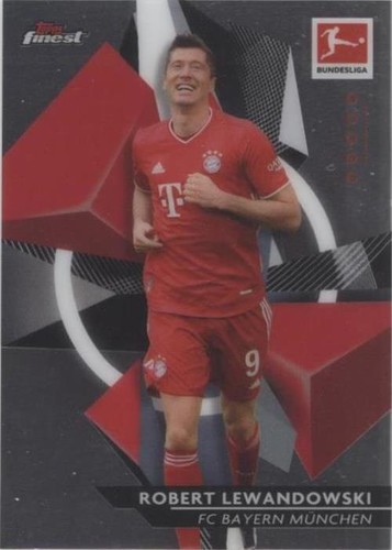 2020-21 Topps Finest Bundesliga Robert Lewandowski #80