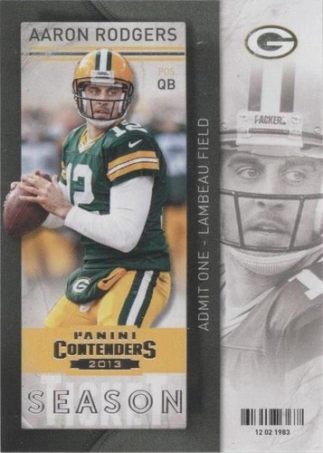 2013 Panini Contenders Aaron Rodgers #61