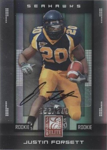 2008 Donruss Elite Justin Forsett #130