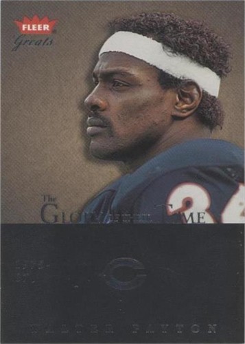 2004 Fleer Greats Walter Payton #3 GOT