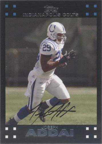 2007 Topps Joseph Addai #74