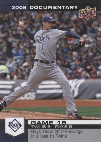 2008 Upper Deck Documentary - James Shields #565