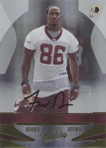 2008 Playoff Absolute Memorabilia Fred Davis #183