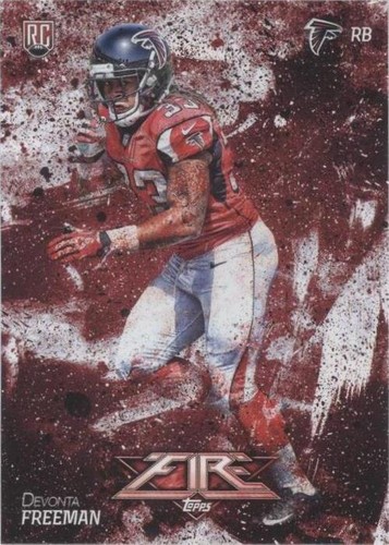 2014 Topps Fire Devonta Freeman #147