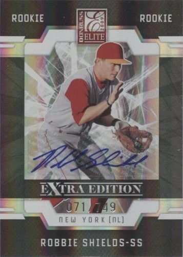 2009 Donruss Elite Extra Edition - Robbie Shields #100
