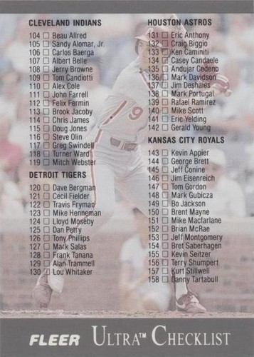 1991 Fleer Ultra - Von Hayes #398