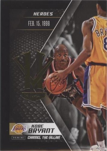 Sealed Panini 2015-16 Kobe Bryant Hero Villain Basketball Card Box