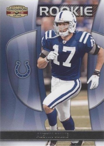 2009 Donruss Gridiron Gear Austin Collie #109