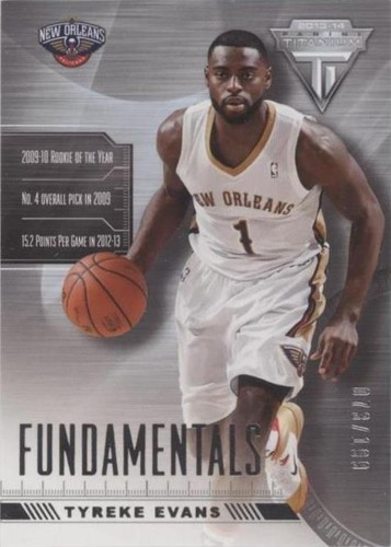 2013-14 Panini Titanium - Tyreke Evans #23