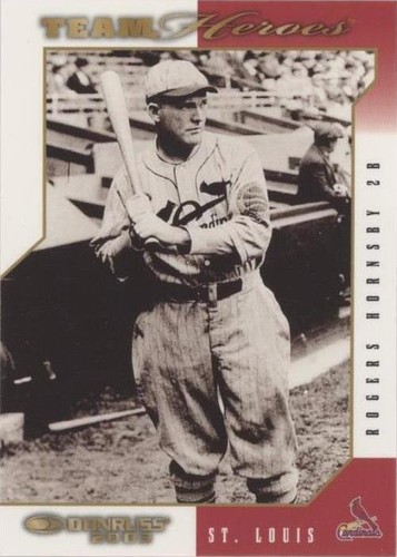 2003 Donruss Team Heroes - Rogers Hornsby #484