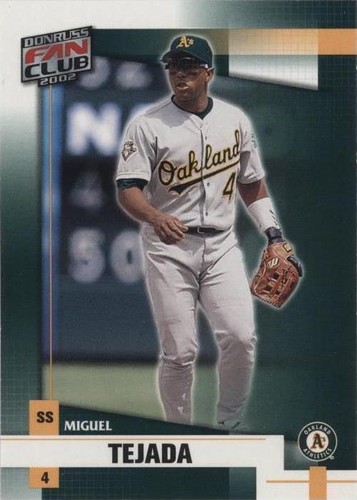 2002 Donruss Fan Club - Miguel Tejada #126