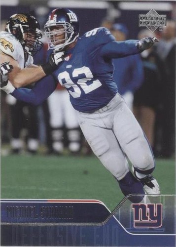 2004 Upper Deck Michael Strahan #132