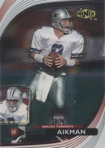 1999 UD Ionix Troy Aikman #16