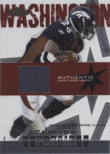 2004 Topps Finest Clinton Portis #102